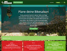 Tablet Screenshot of bike-kalender.com